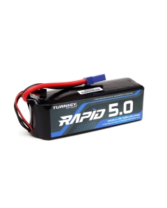 Turnigy Rapid 4S 5000mAh 14.8V 100C Lipo Battery w/EC5 for RC cars