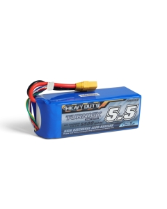 Turnigy Heavy Duty 6S 5500mAh 22.2V 60C Lipo Battery Pack w/XT90 for RC Car Truck Boat Airplane Helicopter 