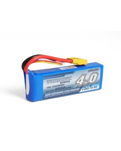 Turnigy 4S 4000mAh 14.8V 40C Lipo Battery Pack w/XT90 for RC Car Boat Truck Helicopter Airplane