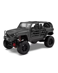 MNRC (RTR) MN128 1/12th Scale 2.4GHz 4WD Hollywood Jeep Wrangler Off-Road Crawler w/LED Lights & Drag Brake (Samurai Black)