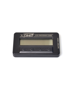 Aerostar RVS G2 ESC LCD Programming Card & LiPo Cell Checker