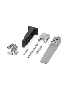 HydroPro Inception Brushless RTR Deep Vee Racing Boat Replacement CNC Aluminum Rudder Assembly w/Plastic Mounting Bracket