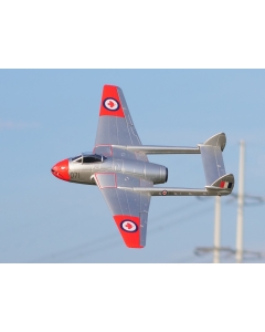 Durafly D.H.100 Vampire V3 PNF "RCAF Silver Edition" 70mm EDF Jet EPO 1100mm