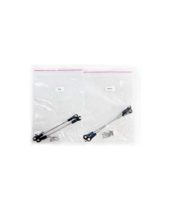HobbyKing Sports Hawk 105mm EDF Jet Replacement Pushrod Set w/Screws & Nuts (4pcs)