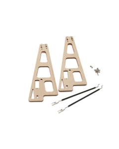 Durafly Auto-G2 V2 Gyrocopter Replacement Wood Mast Supports w/Linkage Rods & Screws