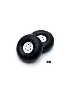 Durafly Auto-G2 V2 Gyrocopter Replacement Main Wheel Set w/Retainers (1pr)