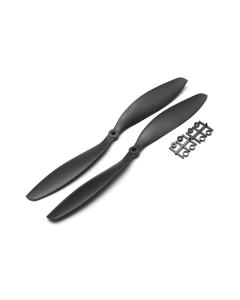 GWS Style Slowfly Propeller 11x4.7 Black (2pcs)