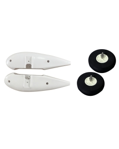 Avios Extra-300 NG 1600mm Replacement Wheel Pants w/Wheels (1pr)