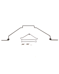 Durafly Tundra Replacement Black Main Landing Gear Assembly (Suits V1/V2/V3 & Night)