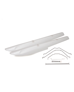 Durafly Tundra Float Set w/Mounting Struts & Water Rudder (Suits V1/V2/V3 & Night)