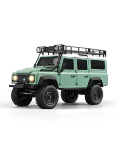 MNRC (RTR) MN111 1/18th Scale 2.4GHz Land Rover Defender D90 4WD Off-Road Crawler w/Alloy Bodyshell  (Green) 