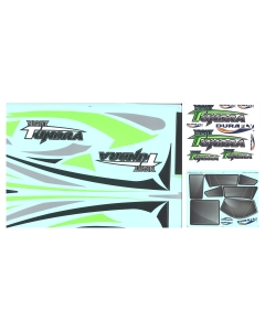 Durafly Night Tundra STOL/Sports Model Replacement Decal Set