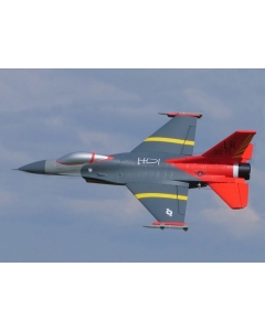 H-King (PNF) F-16 Fighting Falcon 50mm 12 Blade EDF (4S) 550mm EPO w/6 Axis ORX Flight Stabilizer