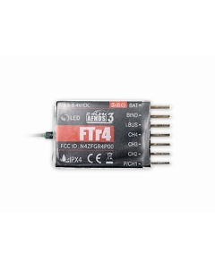 FlySky-FTr4-2-4GHz 4CH-AFHDS-RC-Receiver-Support-PWMPPMI-busS-bus-Output-Compatible-NB4-PL18-for-RC-Drone-Fixed-Wings-Gliders-9114000094-0-1