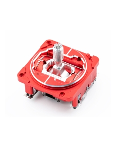 Helloradiosky V14/V16 CNC Metal Hall Sensor Gimbal Red