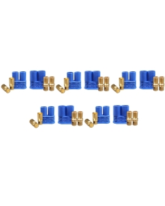 5 Pair EC8 Plug Connectors Male and Female
