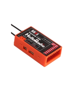 Helloradiosky HR8E ELRS 9 Channel 2.4GHz Receiver Orange