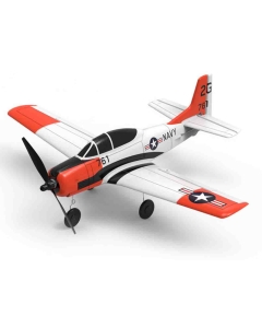 VolantexRC T-28 Trojan (RTF) 400mm 4CH Airplane with Xpilot Stabilizer (15.7'') 