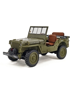 COOLBANK 1/14 Willys Scale Jeep Car 4WD Brushed  RTR , Green