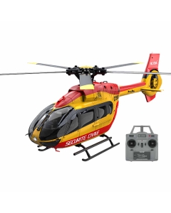 RC ERA C190 (RTF) H145 Flybarless RC Helicopter w/Tx, 6-Axis Gyro & Barometric Altitude Hold (Red/Yellow)