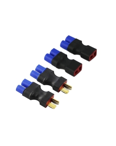 2 Pair EC3 to T Plug Male and Female No Wires Connector Adapter