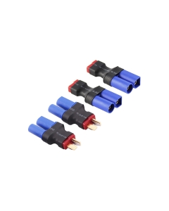 2 Pair EC5 to T Plug Male and Female No Wires Connector Adapter