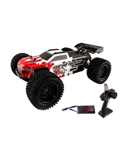 JIABAILE 1002 1/10 Scale High Speed Truggy 4WD Brushless RTR , Red