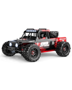 MJX (RTR) 1/14th Scale 4WD Hyper Go 14209 RC Brushless Desert Truck w/LED Lights (Red/Black)