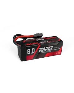 Turnigy Rapid 8000mAh 3S 11.1V 140C Hardcase LiPo Battery w/XT90 Connector for RC Cars