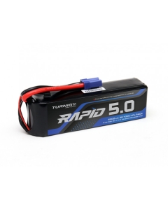Turnigy Rapid 3S 5000mAh 11.1V 100C Lipo Battery w/EC5 for RC cars