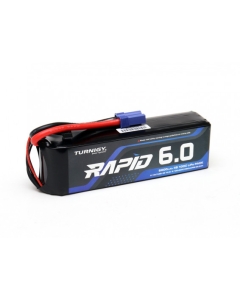 Turnigy Rapid 4S 6000mAh 14.8V 100C Lipo Battery w/EC5 for RC cars