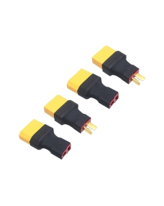 2 Pair XT90 to T Plug Male and Female No Wires Connector Adapter