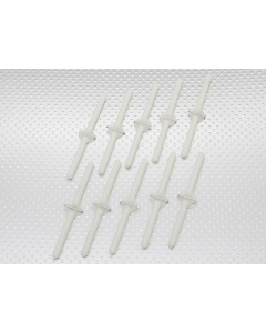 Super Light Pivot & Round Hinges D4.5xW12xL76mm (10pcs/bag)