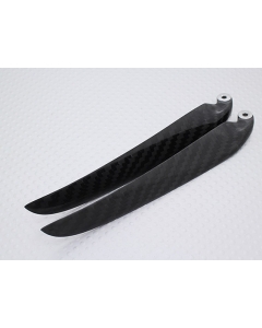 Folding 12x6 Carbon Fiber Propeller Black (1pc)