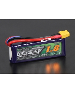 Turnigy Nano-Tech-1800mAh 2S 65C ~ 130C Lipo-Pack