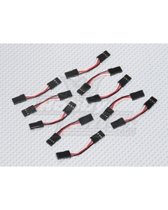 30mm Female to Female Servo Lead 26AWG (10pcs/set)