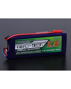 Turnigy nano-tech 1500mAh 2S1P 20~40C Lipo Receiver Pack