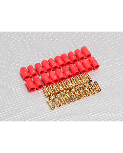 HXT 6mm Goud Connector w / Protector (10st / set)