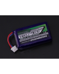 Turnigy Nano-Tech-450mAh 2S 65C Lipo (E-flite Kompatibel - Klingen 130X EFLB3002S35)