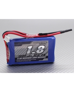 Turnigy 1800mAh 2S 12C Lipo ricevitore pack