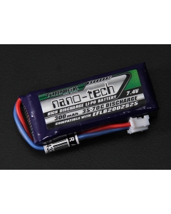 Turnigy Nano-Tech-300mAh 2S 35 ~ 70C Lipo-Pack (E-flite EFLB2002S25 micro Serie kompatibel)
