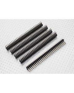 Straight Pin Header 2 Row 30 Pin 2.54mm Pitch  (5PCS)