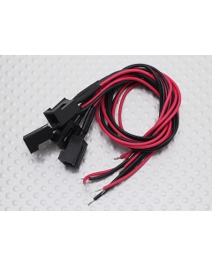 Molex 2 Pin cavo connettore femmina con 220 millimetri x 26AWG Wire (5pc)