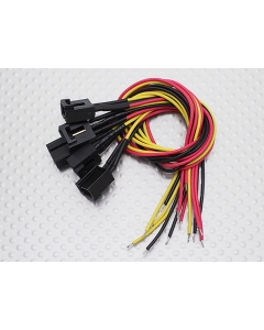 Molex a 3 pin Connettore femmina Cavo con 220 millimetri x 26AWG Wire.