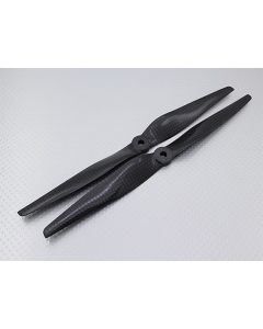 Fibra di carbonio Elica 10x5 nero (CW / CCW) (2 pezzi)