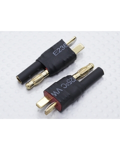 T-connettore per HXT adattatore Batteria 4 millimetri di piombo (2pc)