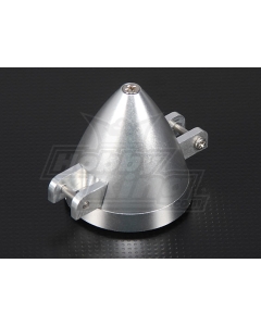 Pieghevole Lega Prop Spinner Hub 44 millimetri W / 3,17 millimetri, 4mm e adattatori 5mm