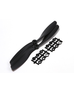 Turnigy Slowfly Elica 8x4.5 Nero (CCW) (2 pezzi)