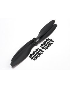 Turnigy Slowfly Propeller 10x4.5 Black (CW) (2pcs)