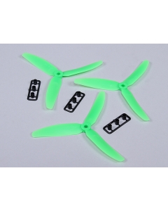 HobbyKing™プロペラは5x3グリーン（CW）（3枚）